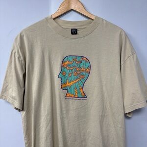 Brain Dead Split Planes T-Shirt Mens Sz Large Excellent Condition